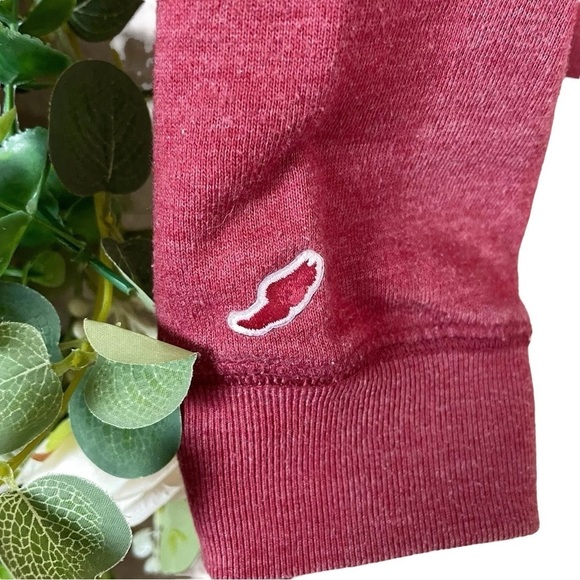 Iowa State Cyclones Zip Track Jacket Triblend Sweats League Red Gold Size Small - Picture 6 of 8